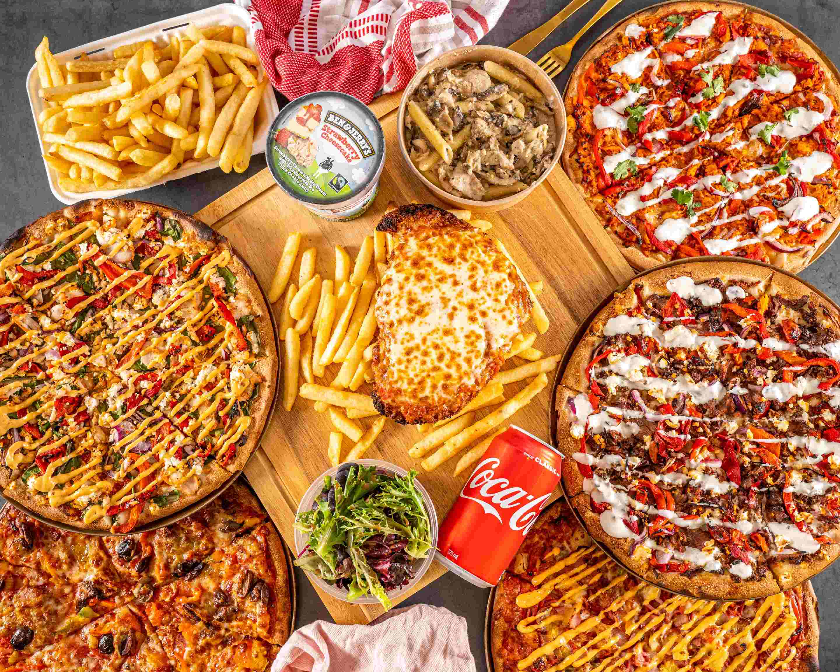 Pizza Origin Restaurant Menu Takeout in Melbourne Delivery Menu