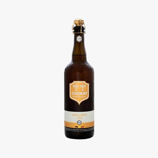 Order Chimay Tripel (White) (Cinq Cents) food online from Santa Monica Liquor store, Santa Monica on bringmethat.com