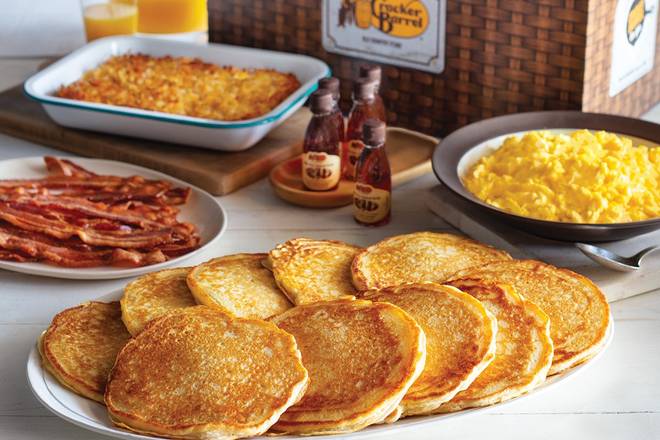Order All-Day Pancake Breakfast Family Meal Basket food online from Cracker Barrel Old Country Store store, Somerset on bringmethat.com