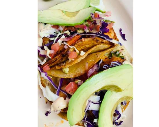 Order Tacos de Camaron Plato  food online from Todo Pa’ La Cruda store, San Diego on bringmethat.com