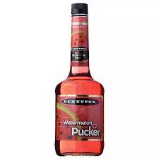 Order DeKuyper Watermelon Pucker 750ml 15%ABV food online from Princess Liquors store, Port Saint Lucie on bringmethat.com