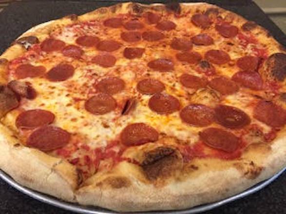 Order 10" Pepperoni Pizza food online from Ernesto's Pizza store, Somerville on bringmethat.com