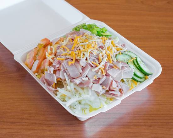 Order Chef Salad and 5 wings combo food online from American Deli store, Charlotte on bringmethat.com