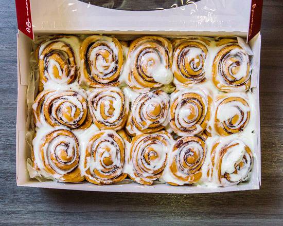 Order Caramel Pecan BonBites™ food online from Cinnabon store, Lake Station on bringmethat.com