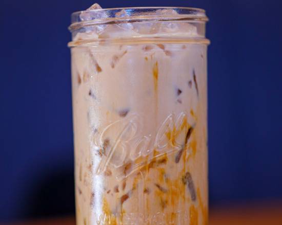 Order Hokkaido Milk Tea food online from JA Jiaozi Authentic Dumplings store, Irvine on bringmethat.com