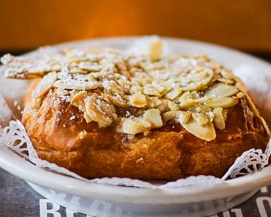 Order Almond Chocolate Croissant food online from Aroma Espresso Bar store, Miami Beach on bringmethat.com