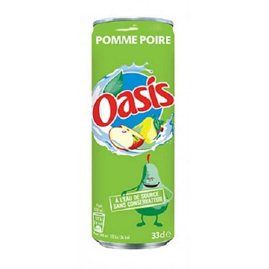 Oasis pomme poire 33CL