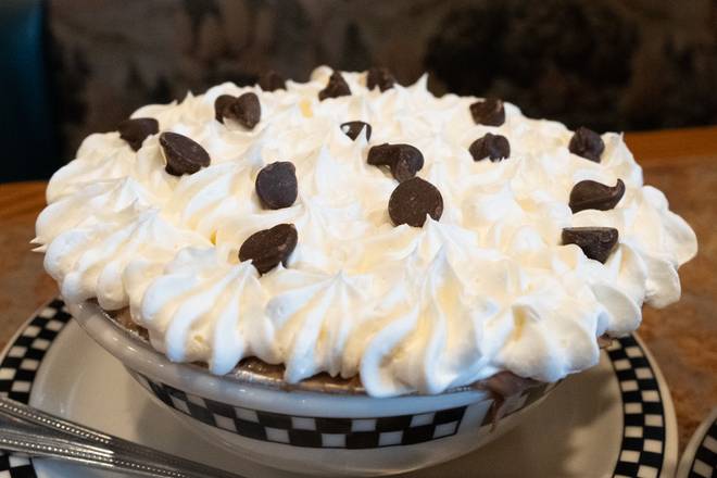 Order Chocolate Cream Pie food online from Black Bear Diner store, Oakland on bringmethat.com