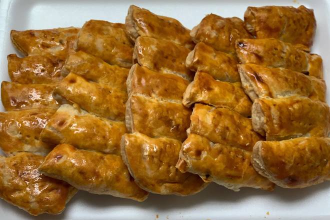 Order Empanaditas Platter (25 pc) food online from Florida Bakery store, Tampa on bringmethat.com