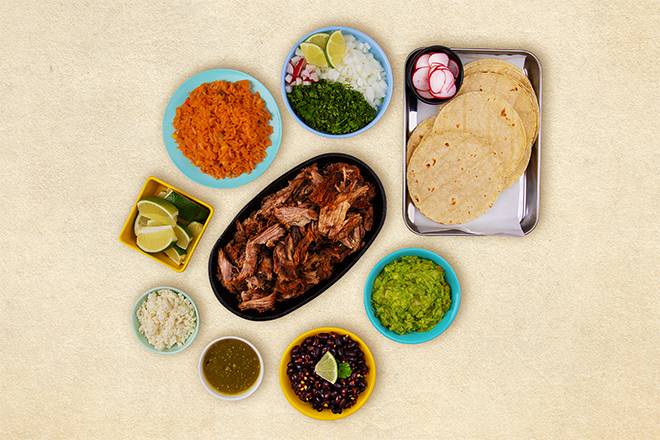 Order Carnitas Taco Kit food online from Taco Assembly store, Orlando on bringmethat.com