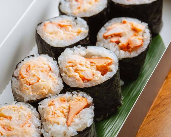 Order Maine Lobster Cut Roll (8pcs) food online from OMAKAI sushi store, Aventura on bringmethat.com
