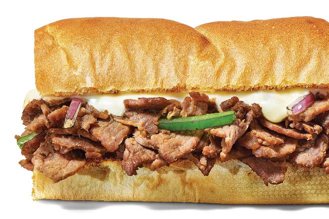 Order Steak & Cheese Footlong Regular Sub food online from Subway Sandwiches & Salads store, Essex on bringmethat.com