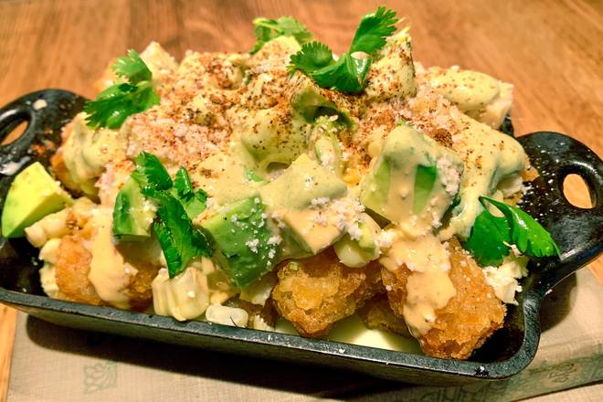 Order Elote Tots food online from Tulsa Bowls & Breads store, Tulsa on bringmethat.com
