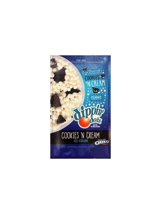 Order Dippin Dots Cookies 'N Cream Oreo 2.5 OZ food online from Chevron Extramile store, San Francisco on bringmethat.com