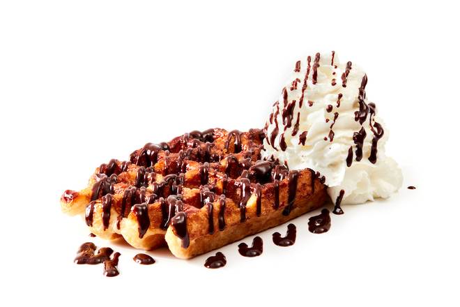 Order The Dame Blanche Waffle food online from Zinneken Belgian Waffles store, Glastonbury on bringmethat.com