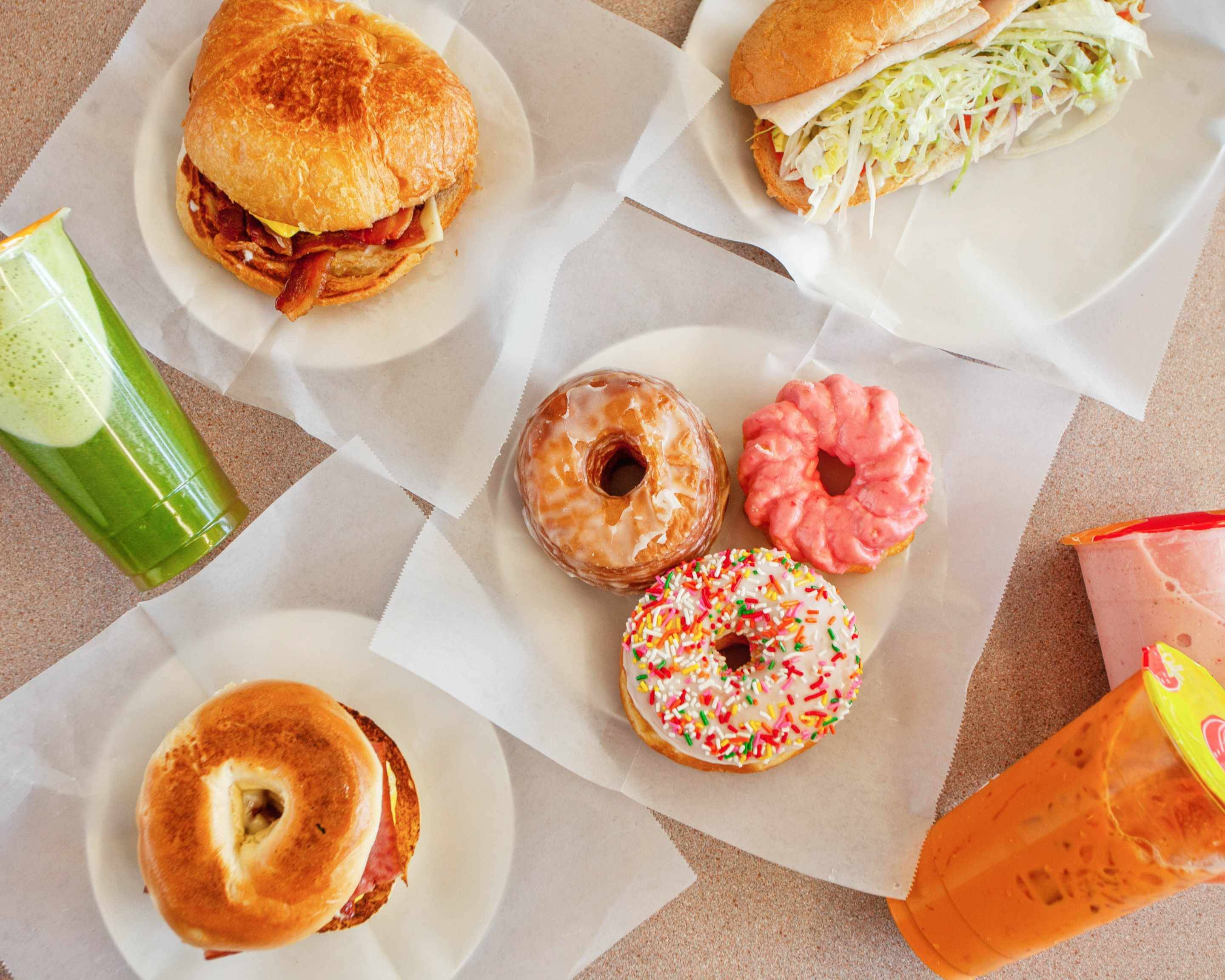 Order Marina Donuts Menu Delivery【Menu & Prices】 Long Beach Uber Eats