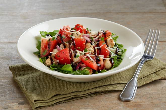 Order Fresh Mozzarella And Tomato Salad food online from Bj Restaurant & Brewhouse store, Westminster on bringmethat.com