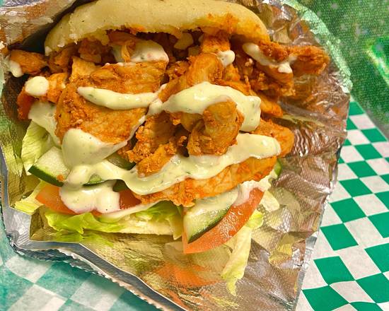 Order chicken Shawarma Arepa food online from Are Pitas store, Tampa on bringmethat.com