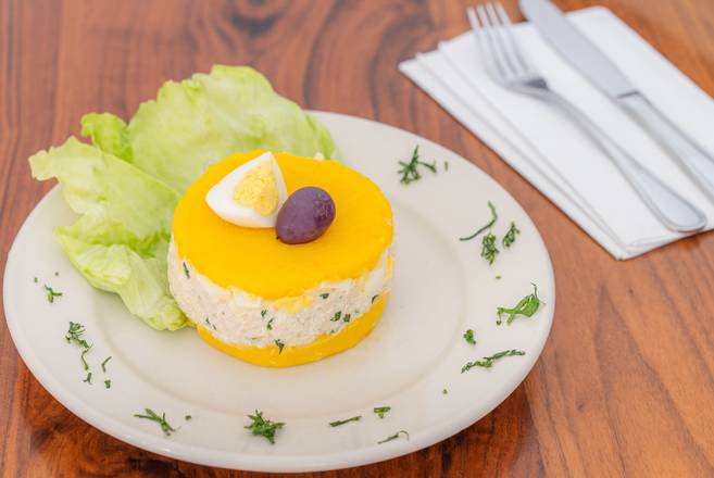 Order Causa Rellena food online from Sabor Peruano store, Rahway on bringmethat.com