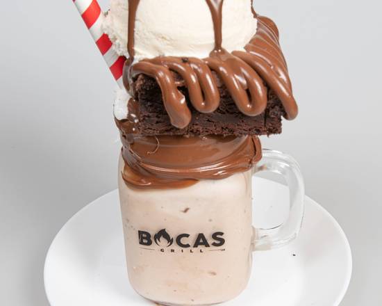 Order Brownie Milkshake  food online from Bocas Grill store, Miami on bringmethat.com