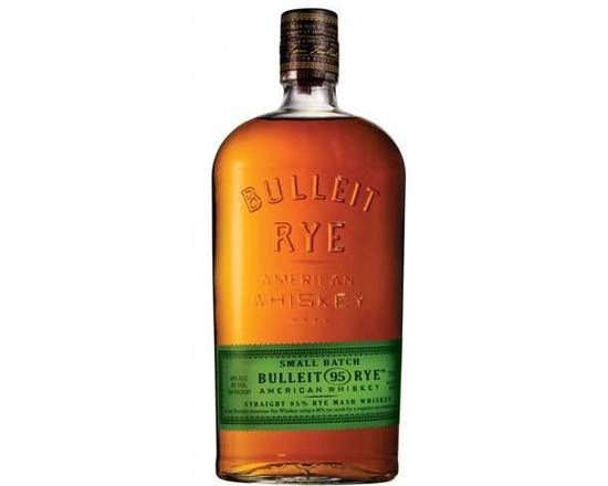 Order Bulleit Rye, 750mL whiskey (45.0% ABV) food online from Woodbury Wine & Spirits store, ORLANDO on bringmethat.com
