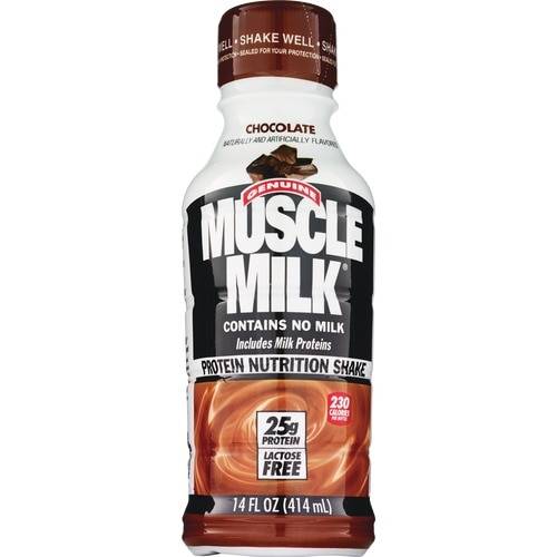 Order Muscle Milk Genuine Protein Nutrition Shake Chocolate, 14 OZ food online from Cvs store, WESTON on bringmethat.com