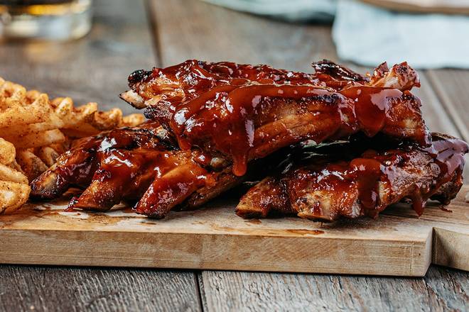 Order Fall-Off-The-Bone Ribs (Full) food online from Logan's Roadhouse store, Evansville on bringmethat.com