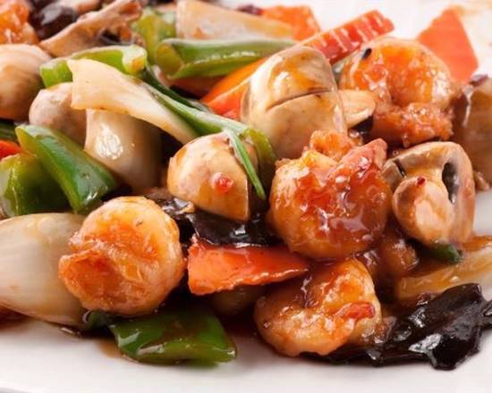 Order Hot Garlic Shrimp food online from China A Go Go store, Las Vegas on bringmethat.com