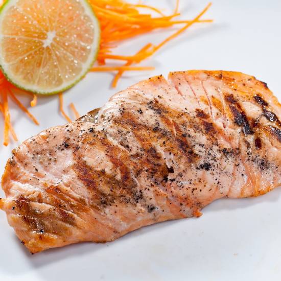 Order Grilled Salmon food online from Akashi Japanese Restaurant store, Miami on bringmethat.com
