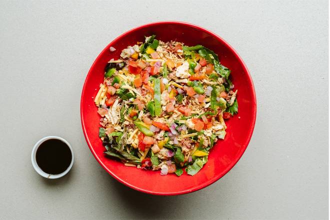 Order Sweet Cajun Chicken Salad food online from Pyro's Fire Fresh Pizza store, Olive Branch on bringmethat.com