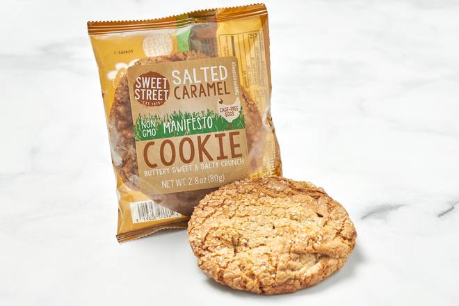 Order Grab N Go Salted Caramel Cookie food online from First Watch store, Chattanooga on bringmethat.com