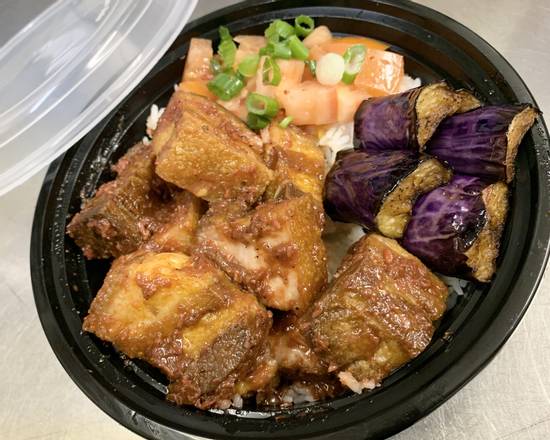 Order Krispi-Binagoongan over Rice food online from Kadok Restaurant store, Daly City on bringmethat.com