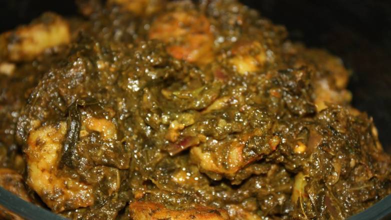 Order Gongura Shrimp Curry food online from Maa Kitchen store, Jacksonville on bringmethat.com