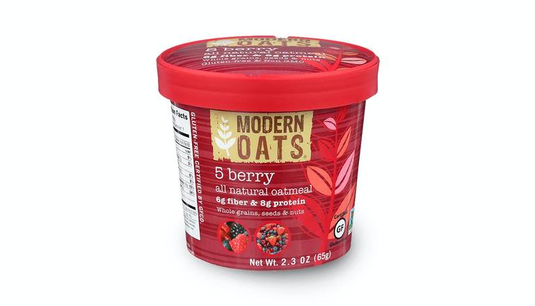 Order Oatmeal & Cereal|Modern Oats 5 Berry food online from The Coffee Bean & Tea Leaf store, Tarzana on bringmethat.com