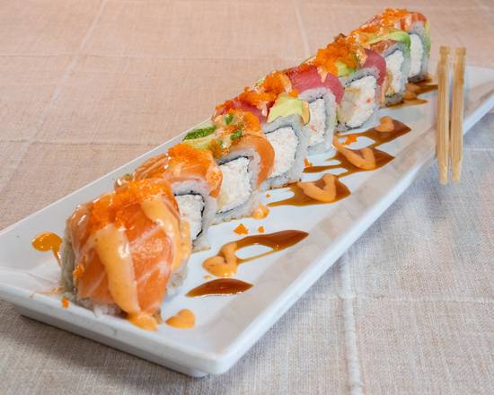Order Pink Lady Roll food online from Fat Fish Sushi store, Pleasanton on bringmethat.com