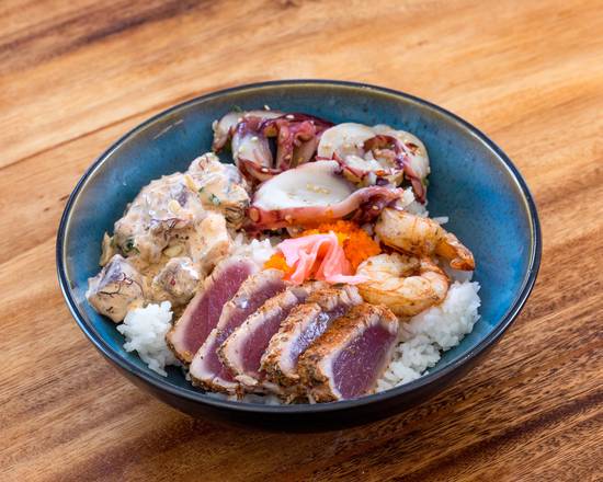 Order Deconstructed Sushi Bowl food online from Poke Stop store, Waipahu on bringmethat.com