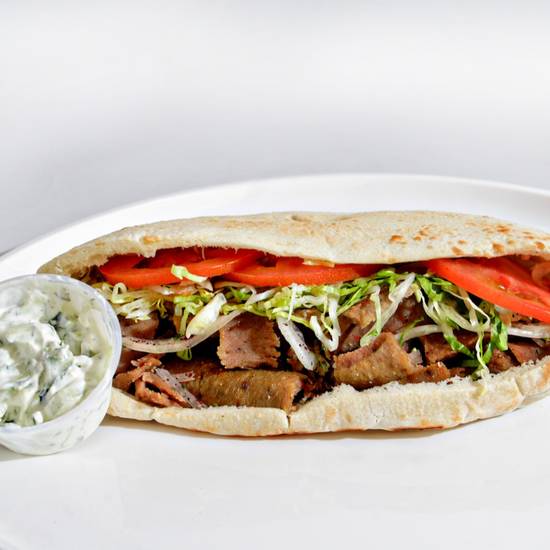 Order The Gyro Sandwich food online from Perfect Pita store, Greenbelt on bringmethat.com