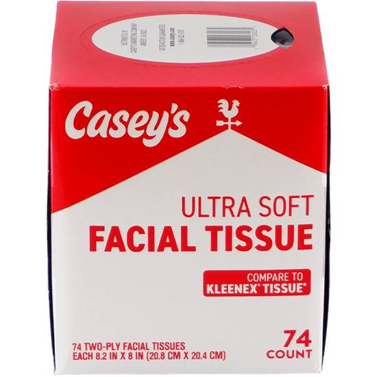 Order Casey's Ultra Soft Facial Tissue 74ct food online from Casey store, Eau Claire on bringmethat.com