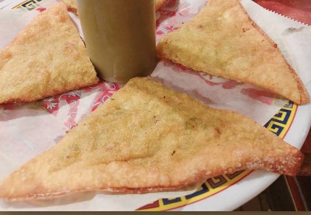 Order Traditional Afghani Bolani (Stuffed Bread) food online from Sameem Afghan Restaurant store, St Louis on bringmethat.com