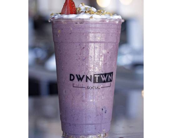 Order Acai Sunrise Shake (16 oz) food online from Dwntwn Social store, Tampa on bringmethat.com