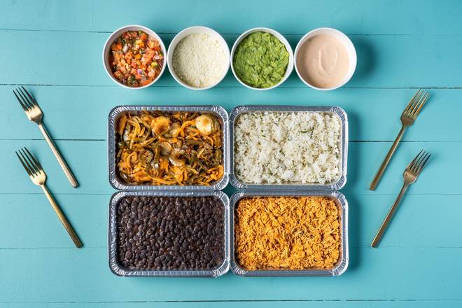 Order FAJITA DEL REY BOWL 4-PACK food online from Tocaya Modern Mexican store, Del Mar on bringmethat.com