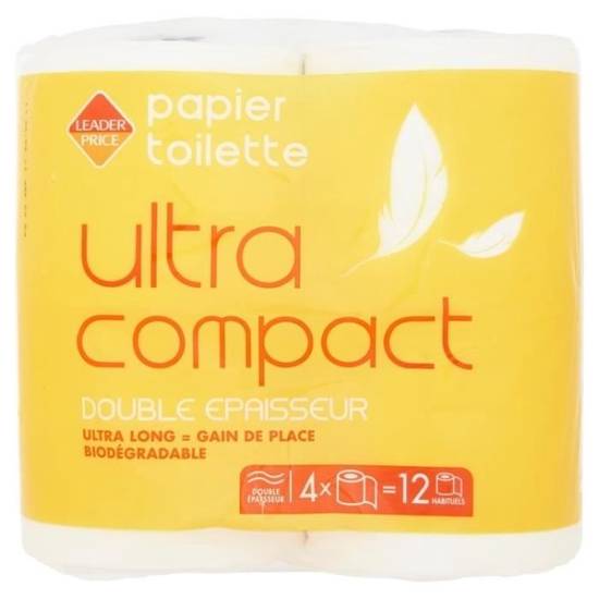 Papier toilette compact 4 rouleaux lp