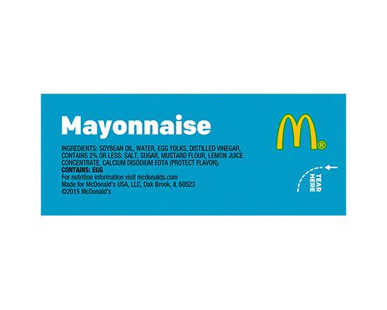 Order Mayonnaise Packet food online from Mcdonald® store, Lakewood on bringmethat.com