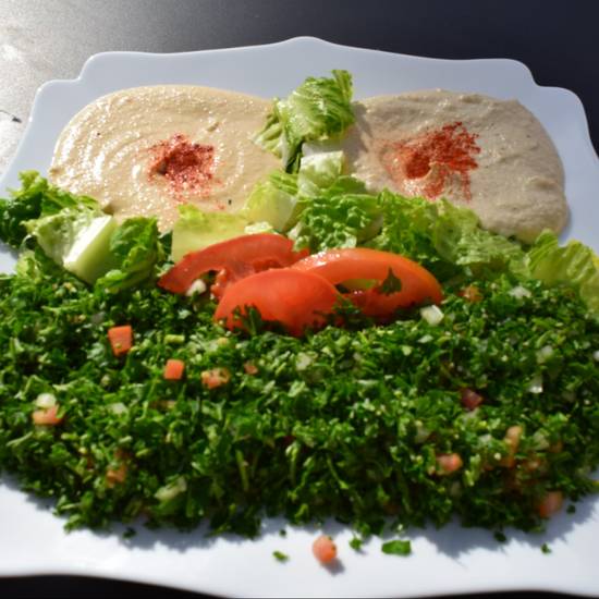 Order Veggie Plate  food online from Green Street Cafe store, Pasadena on bringmethat.com