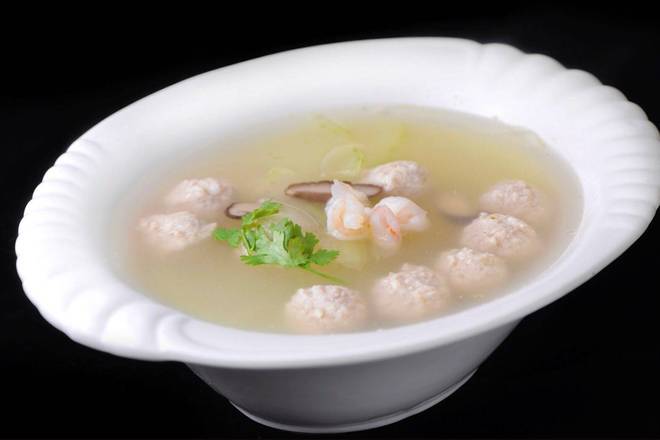 Order 冬瓜丸子汤 Winter Melon & Meatball Soup food online from Min Chef store, Tustin on bringmethat.com