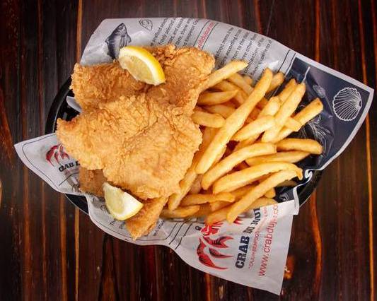 Order Chicken Tenders Basket (3) food online from Crab Du Jour store, Wilson on bringmethat.com
