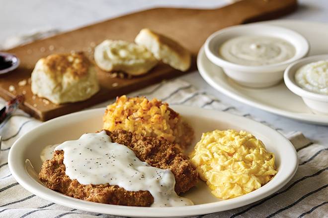 Order Grandpa's Country Fried Breakfast® food online from Cracker Barrel Old Country Store store, Somerset on bringmethat.com