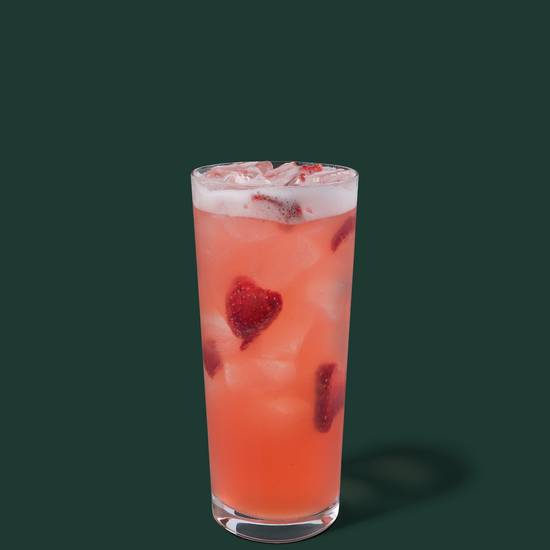 Order Strawberry Açaí Lemonade Starbucks Refreshers® Beverage food online from Starbucks store, College Park on bringmethat.com