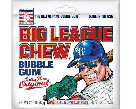 Order Big League Chew Bubble Gum 2.12oz food online from Trumbull Super Stop store, Trumbull on bringmethat.com