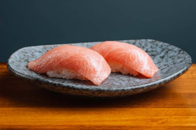 Order O-Toro (Fatty BF Tuna Belly) - 2pcs food online from OMAKAI sushi store, Aventura on bringmethat.com
